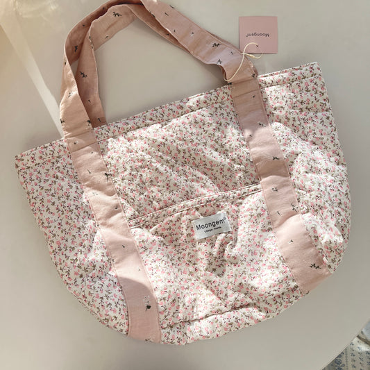 Tote Bag Gentle Pink Floral