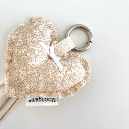 Keychain & Wristlet Natural Brown