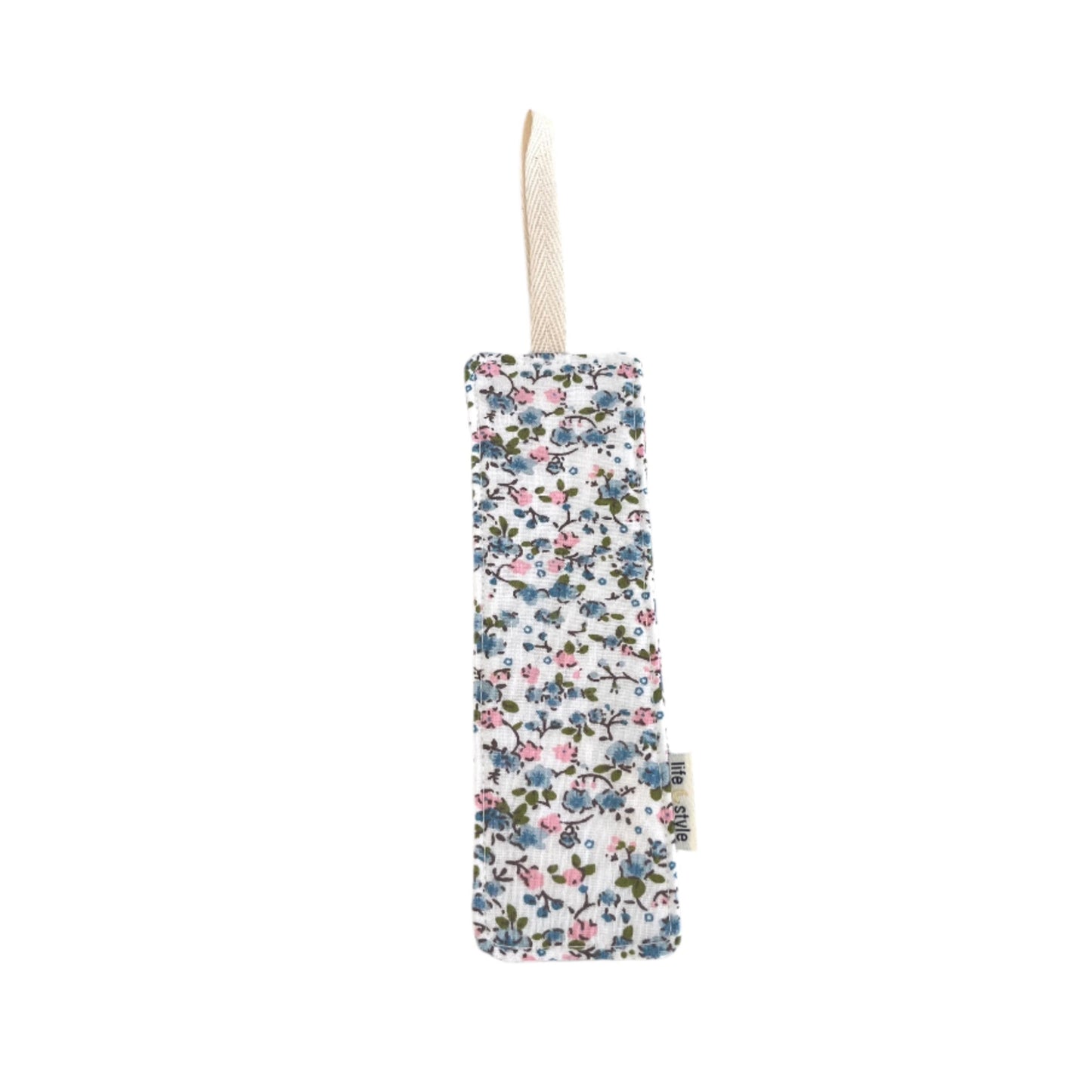 Bookmark Blue Pink Rural Floral
