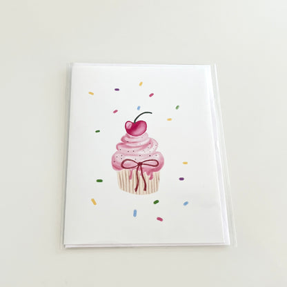 Cupcake Greeting Card