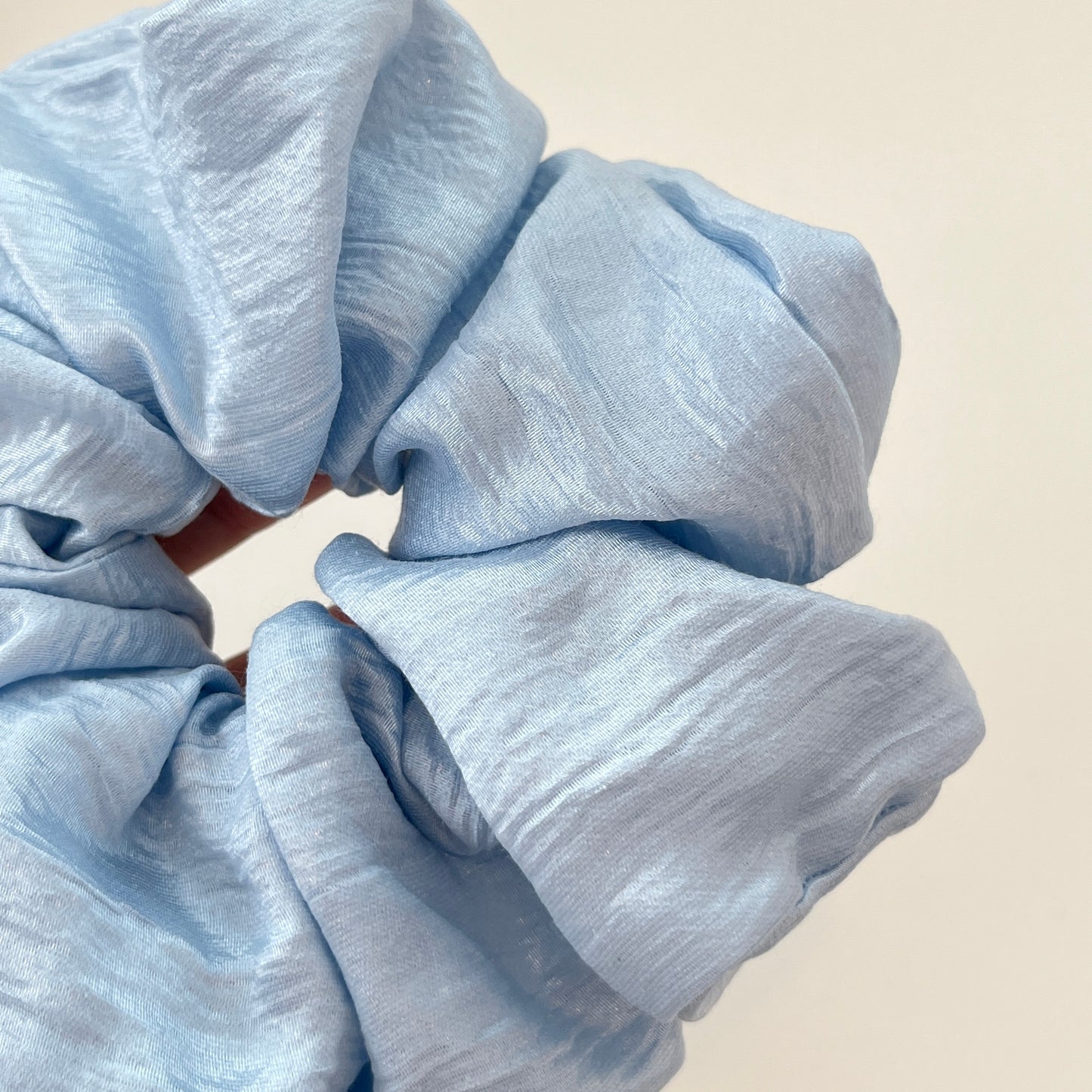 Large Scrunchie Glowing Blue